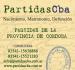 PartidasCba - Partidas de Nacimiento, Matrimonio y Defunción de la Provincia de Córdoba a domicilio