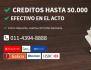 Creditos con cheques, Creditos con cheques Personales-Terceros - Credilineas
